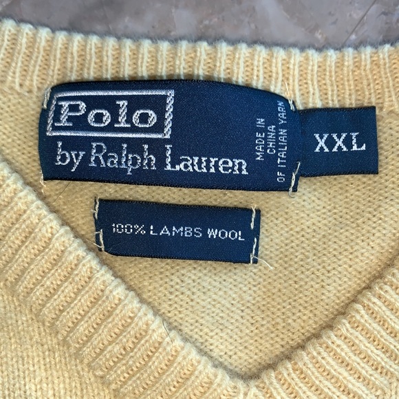 Polo by Ralph Lauren Sweater 100%Lambs Wool - Picture 6 of 8